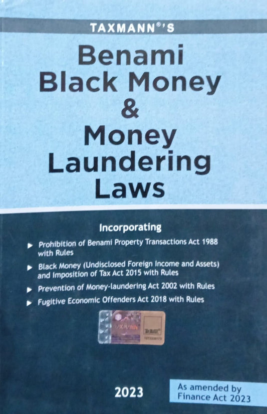 Benami Black Money & Money Laundering Laws by Finance Act 2023