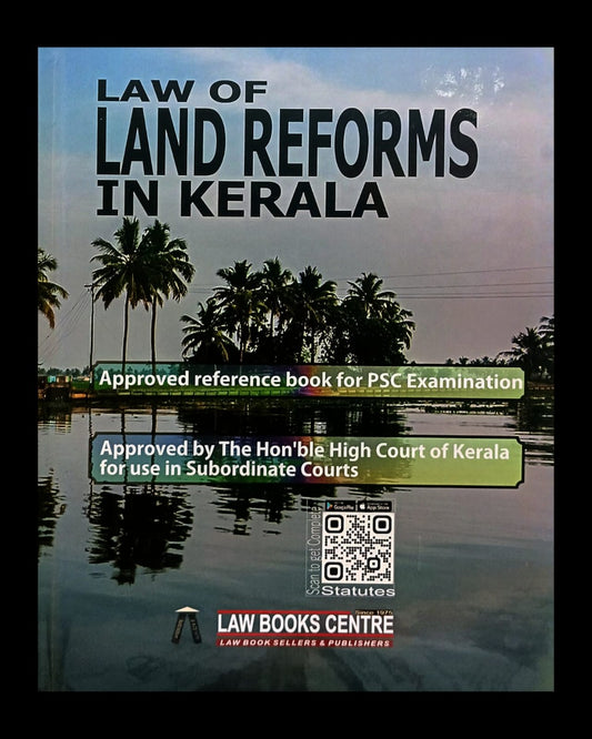 Law of Land Reforms in Kerala|10th edition 2025.