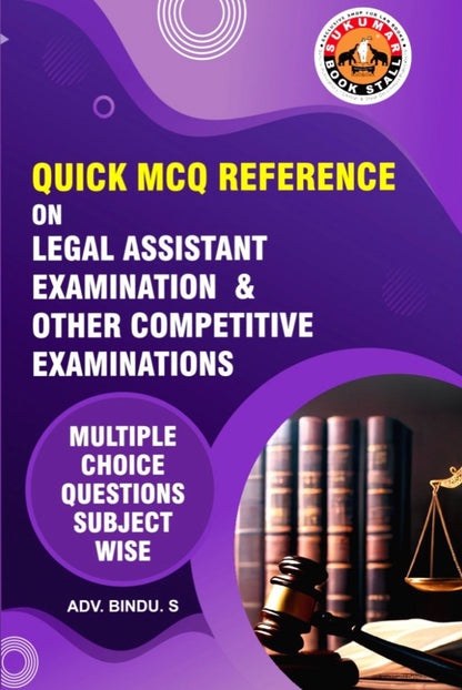 Quick MCQ Reference on Legal Assistant and Other Law Examinations | Free Delivery | 2025 Edition