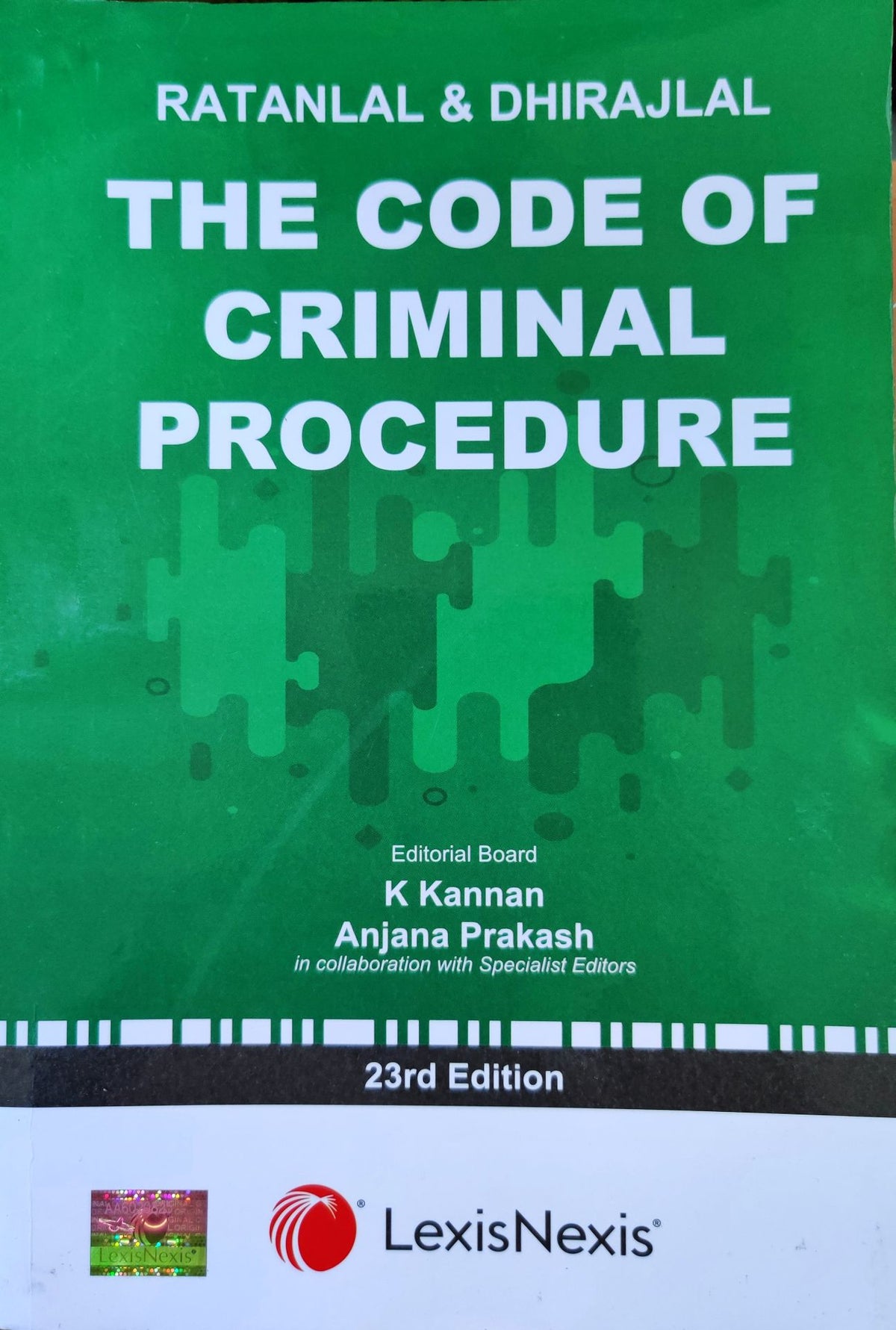 The Code of Criminal Procedure