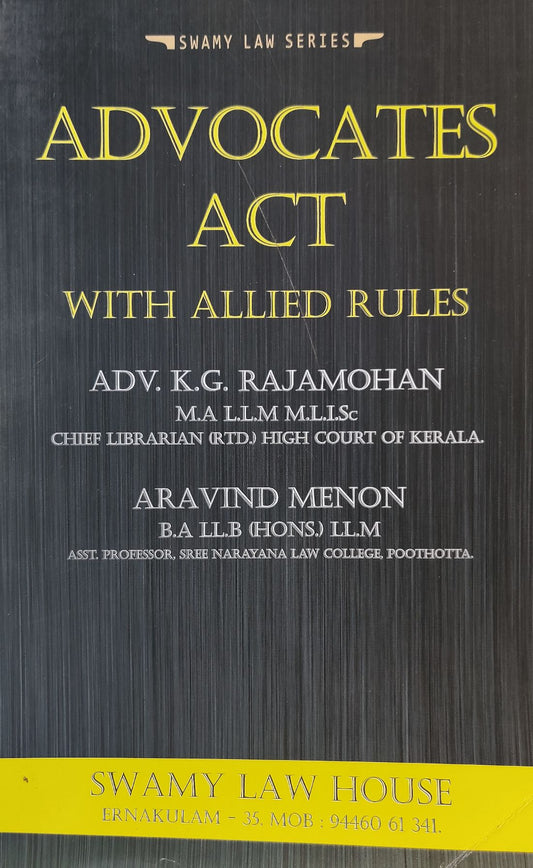 Advocates Act with Allied Rules
