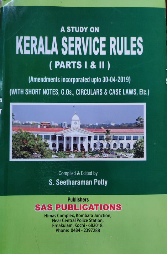 A Study On Kerala Service Rules Part 1 & 2