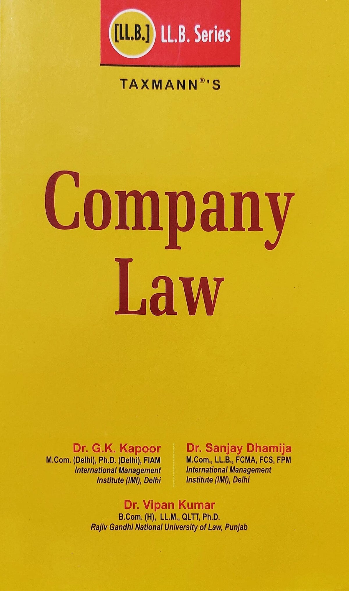 Company Law - Taxmann's