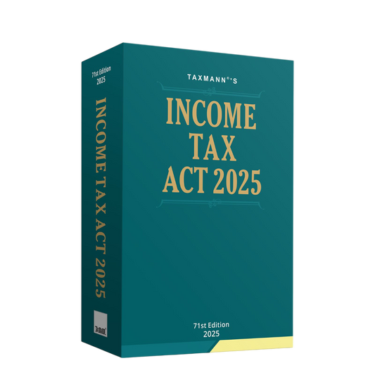 Income Tax Act 2025 Latest Edition by Taxmann Publication | 30% Discount | Free Home Delivery