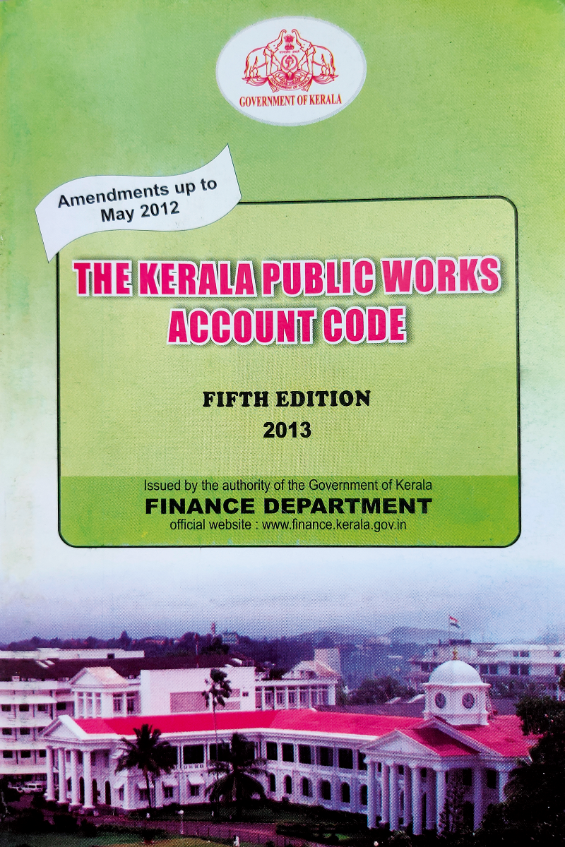 Kerala Public Work Account Code | KPWA Code | Government Text