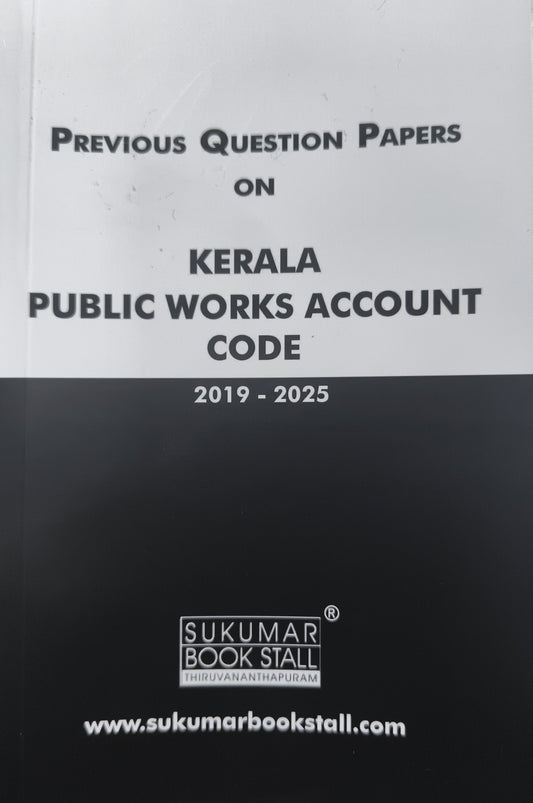 Previous Questions on Kerala Public Works Account Code (2019-2025) | PQ PWD A Code | KAC 3