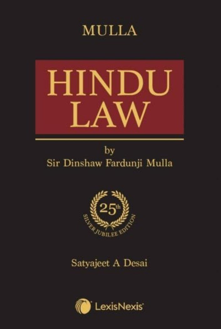 Hindu Law by Sir Dinshaw Fardunji Mulla | Mulla | LexisNexis| 25th Edition