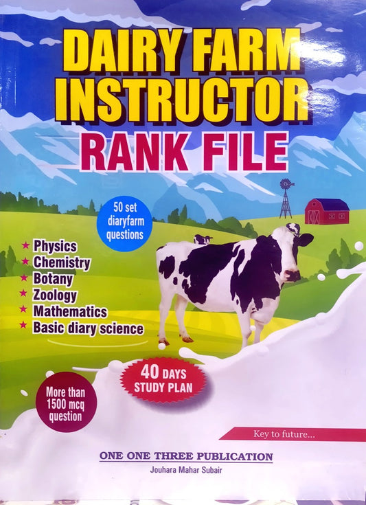 Diary Farm Instructor Rank File | By One One Three Publication
