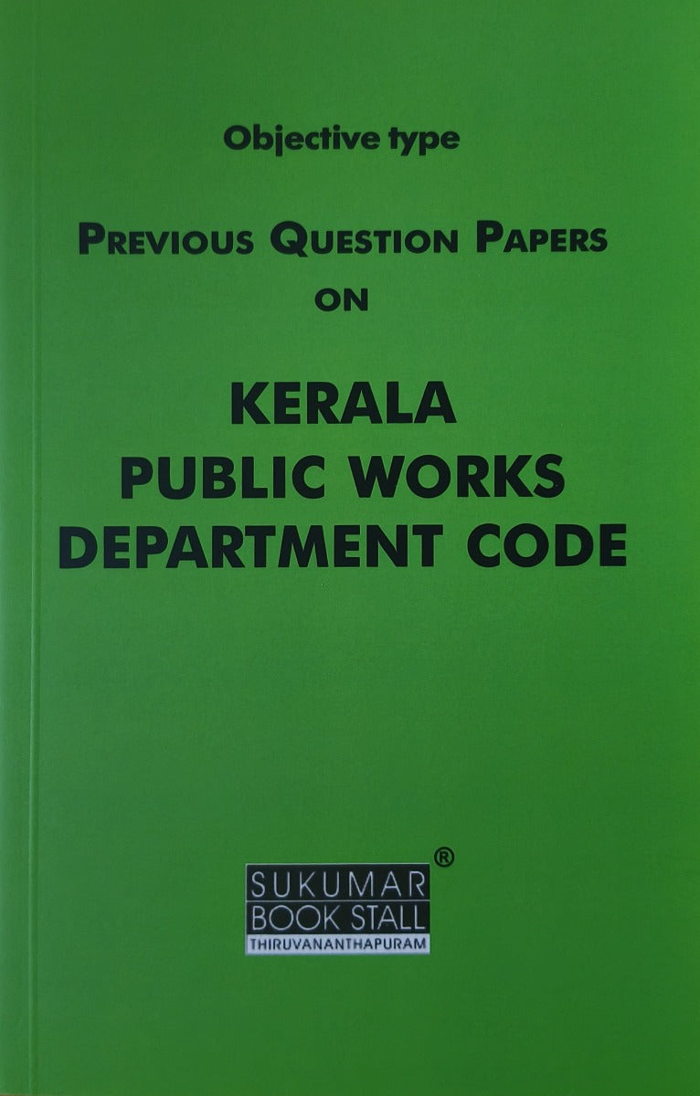 Previous Questions on Kerala Public Works Department Code | PQ on KPWD Code | PWD Code