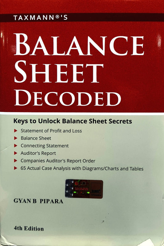 Balance Sheet Decoded | 4th Edition 2023