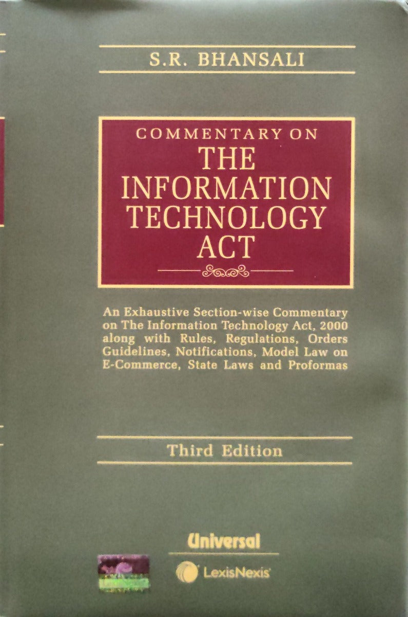 Commentary on the information technology act | by S R Bhansali | LexisNexis