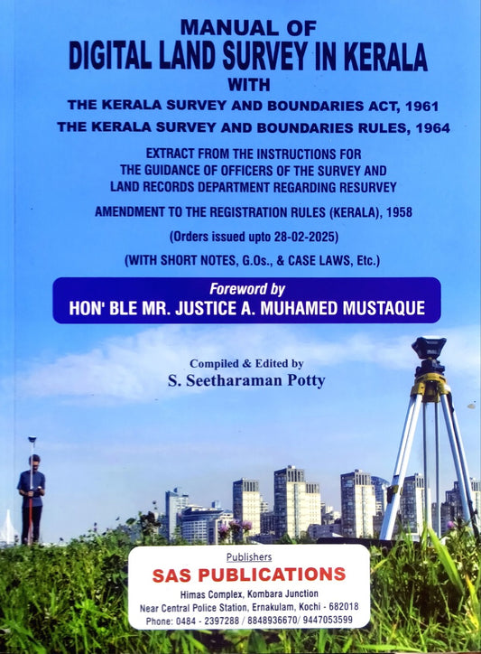 Manual of Digital Land Survey in Kerala | SAS Publication