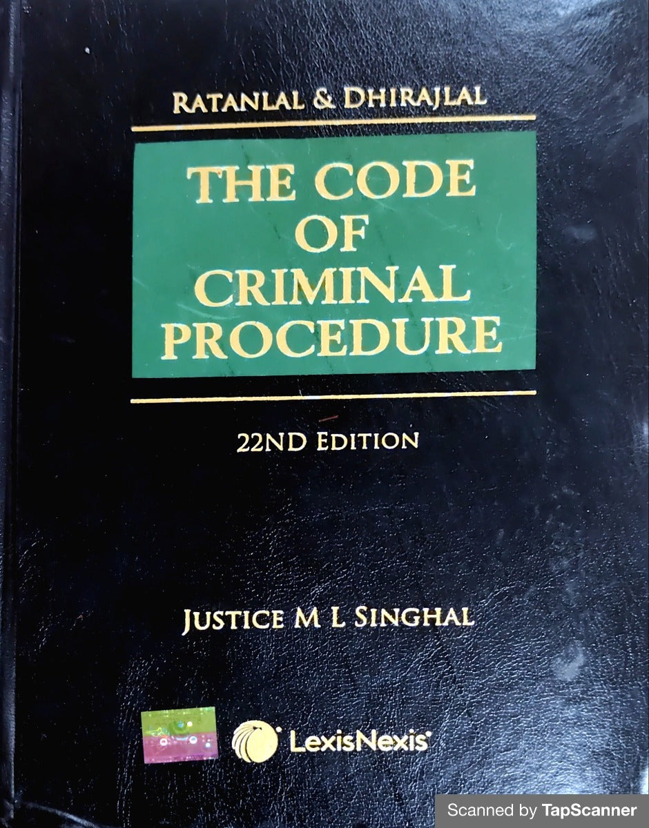 THE CODE OF CRIMINAL PROCEDURE by RATANLAL & DHIRAJLAL| LEXISNEXIS