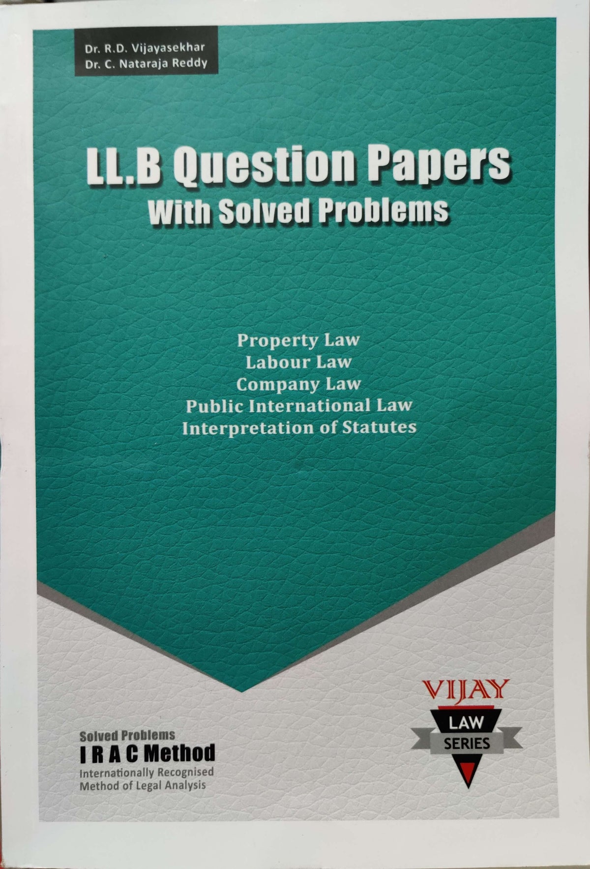 LL.B Question Papers With Solved Problems Property Law,Labour Law,Company Law,Public International Law & Interpretation Of Statutes