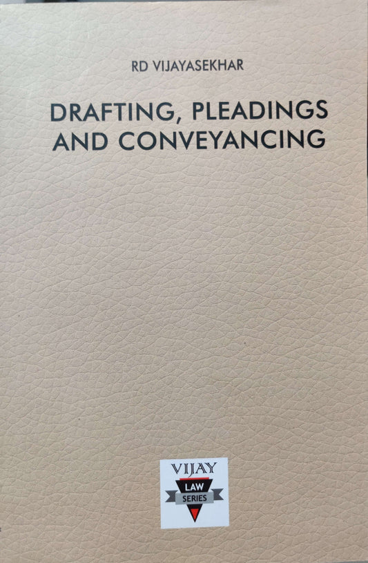 Drafting,Pleadings And Conveyancing