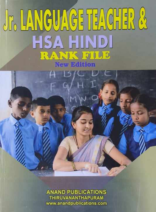 Junior Language Teacher and HSA Hindi Rank File