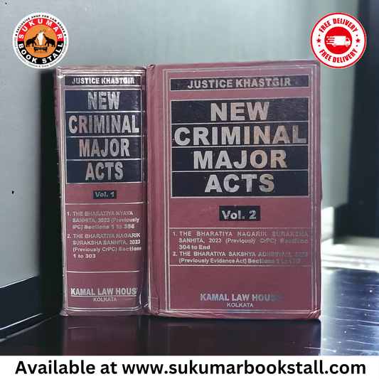 New Criminal Major Acts | BNS BNSS BSA| Kamal Law House | By Justice Khastgir | 2024 Edition