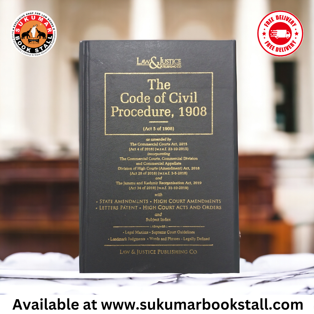 The Code of Civil Procedure, 1908 by Law and Justice Hardbound | CPC | 2024 Edition